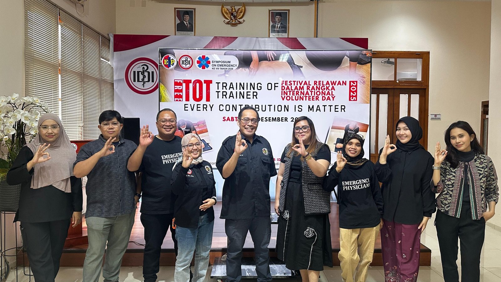 Festival Relawan 2025: PDEI Gelar Training of Trainer untuk Dokter dan Tenaga Kesehatan